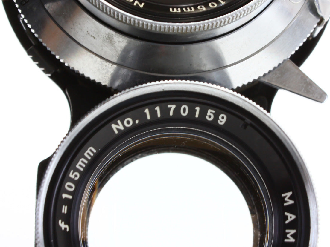 Mamiya C33 Professional TLR  Medium Format Camera Sekor 105mm f/3.5 Lens【Exc+3】