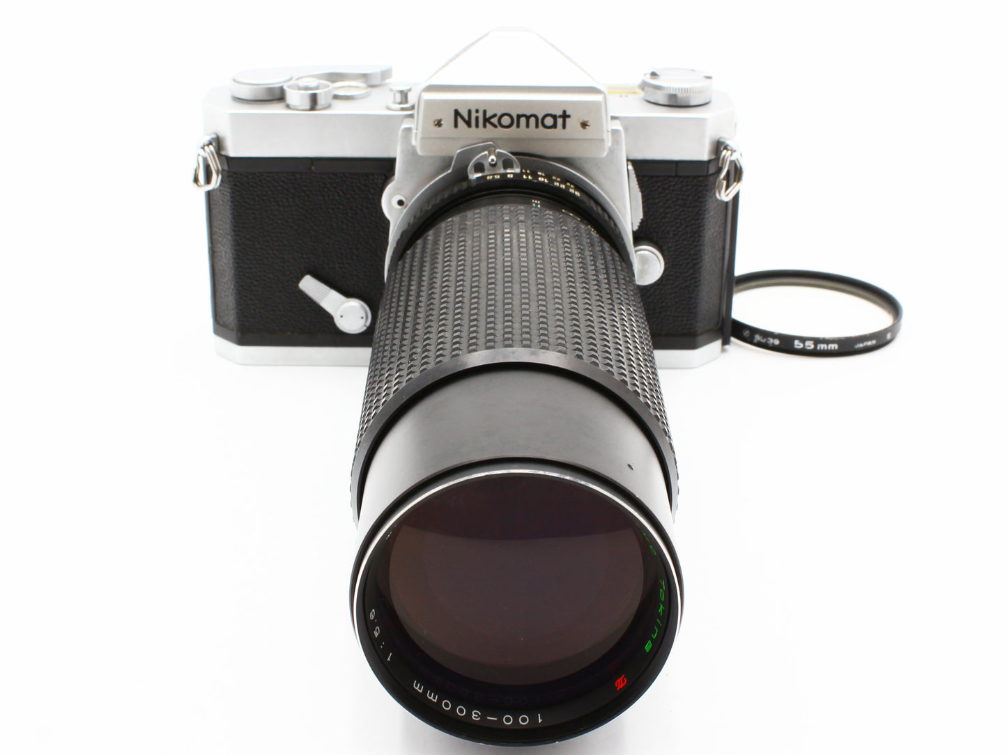Nikomat FTN Film Camera Tokina RMC 100-300mm f/5.6 Zoom Lens for Nikon Ai【As-is】