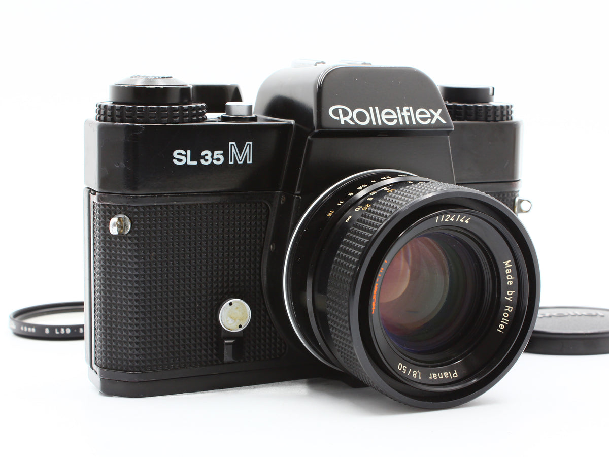 Rolleiflex SL35M 35mm SLR Film Camera Rollei-HFT Planar 50mm F1.8 Lens【VeryGood】