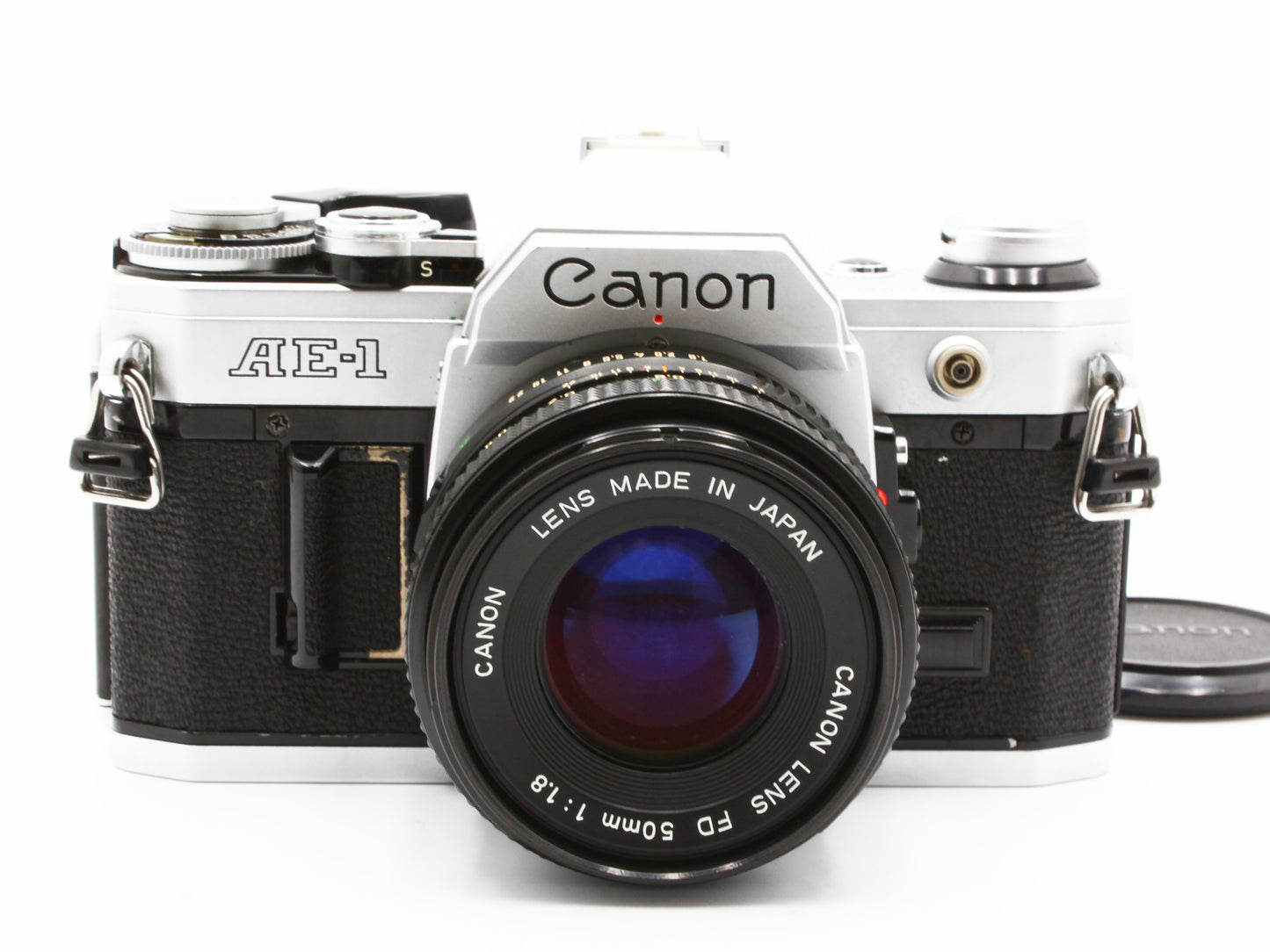 Canon AE-1 35mm SLR Film Camera NEW FD 50mm f/1.8 Lens from JAPAN【Exc+4】