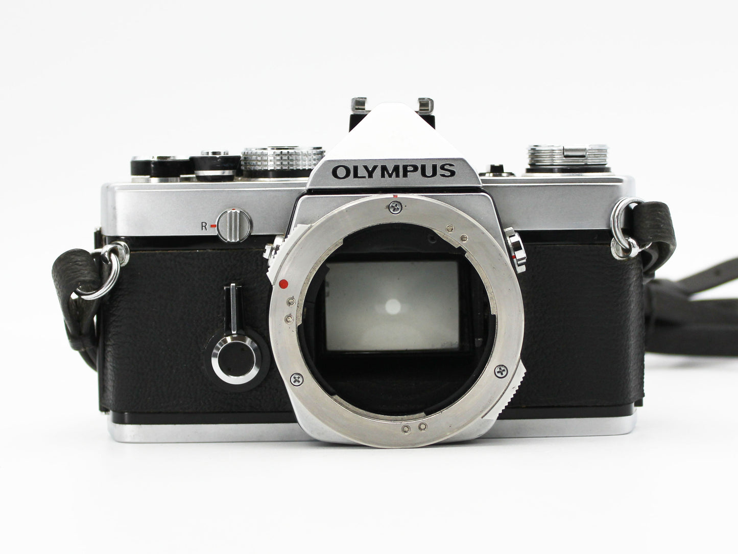 Olympus OM-1 SLR Film Camera F.Zuiko AUTO-S 50mm f/1.8 from JAPAN【Very Good】