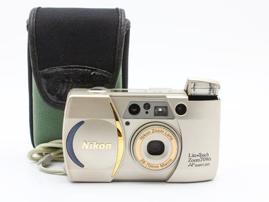 Nikon Lite Touch Zoom 70Ws AF Point & Shoot 35mm Film Camera from JAPAN【Exc+5】