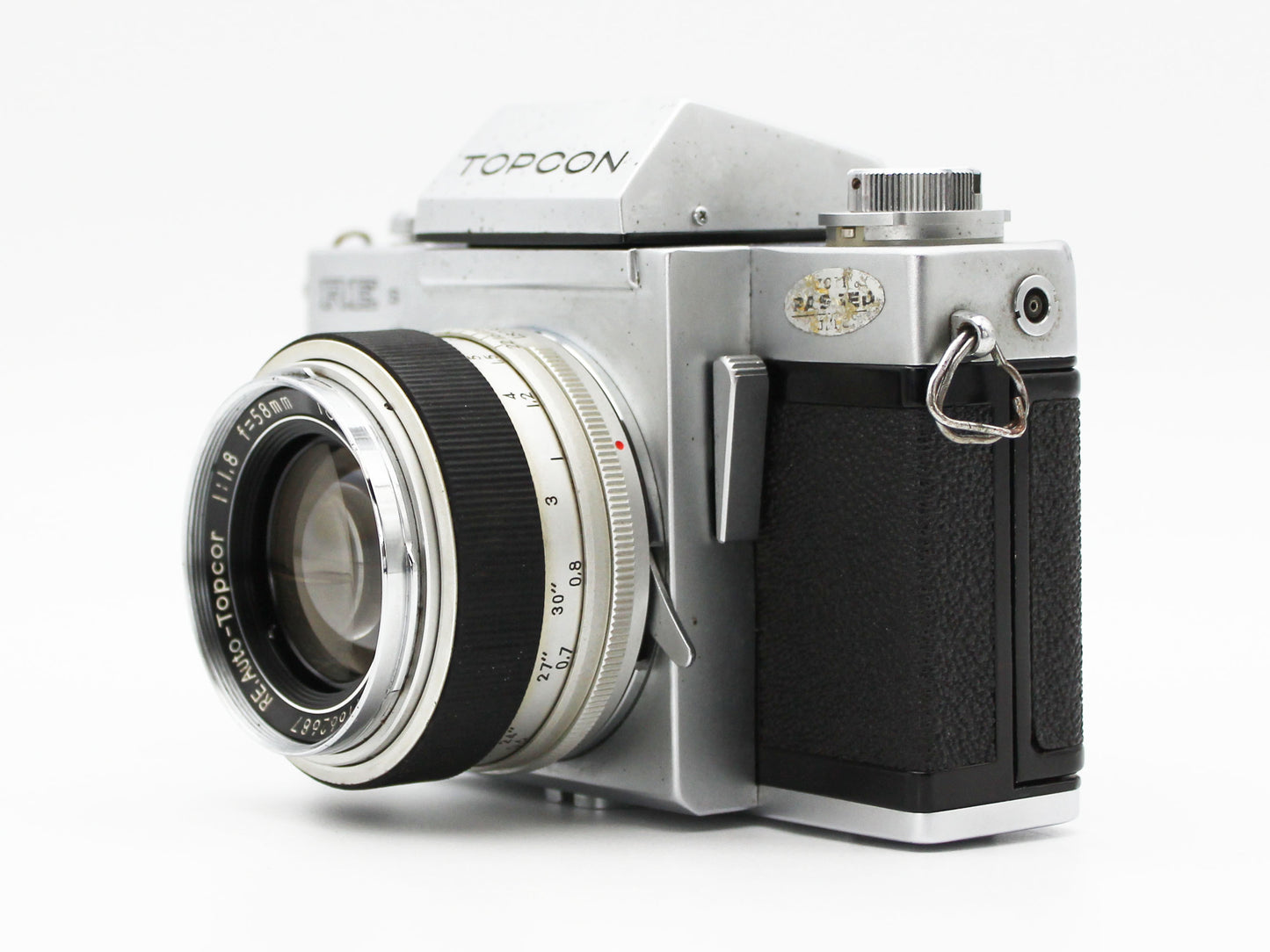 TOPCON RE SUPER SLR Film Camera RE Auto-Topcor 58mm f/1.8 Lens JAPAN【Exc+3】