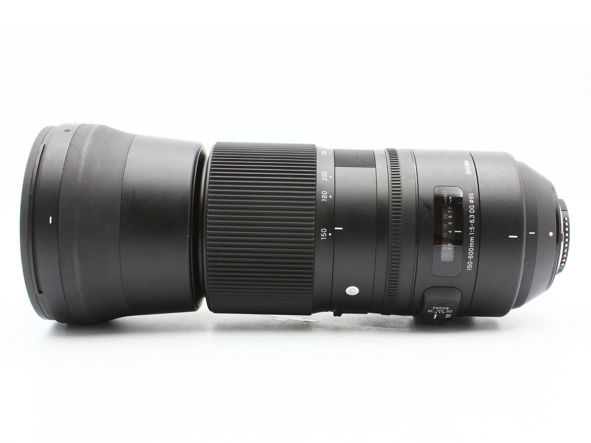 SIGMA 150-600mm f/5-6.3 DG Zoom Lens for Nikon F Mount from JAPAN【Exc+3】