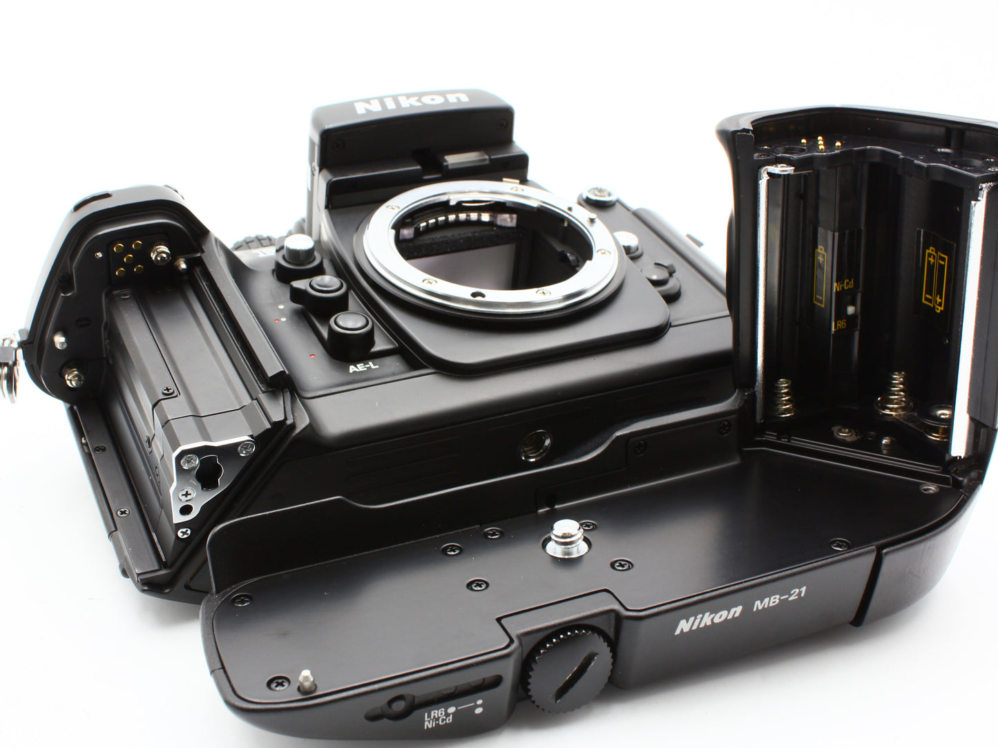 Nikon F4S 35mm Film Camera MB-21 NIKKOR AF 28-85mm f/3.5-4.5 Lens JAPAN【Exc+4】