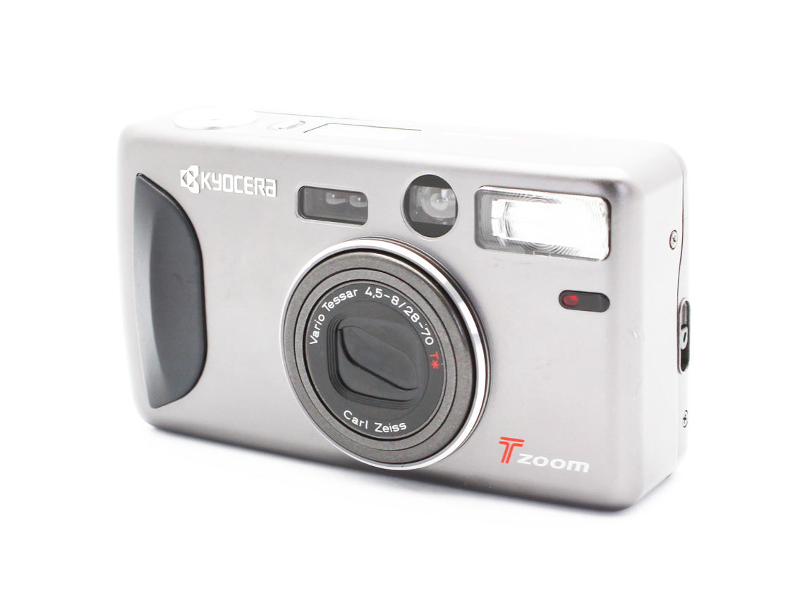 KYOCERA T ZOOM Yashica T4 35mm Point & Shoot Film Camera from JAPAN【As-is】