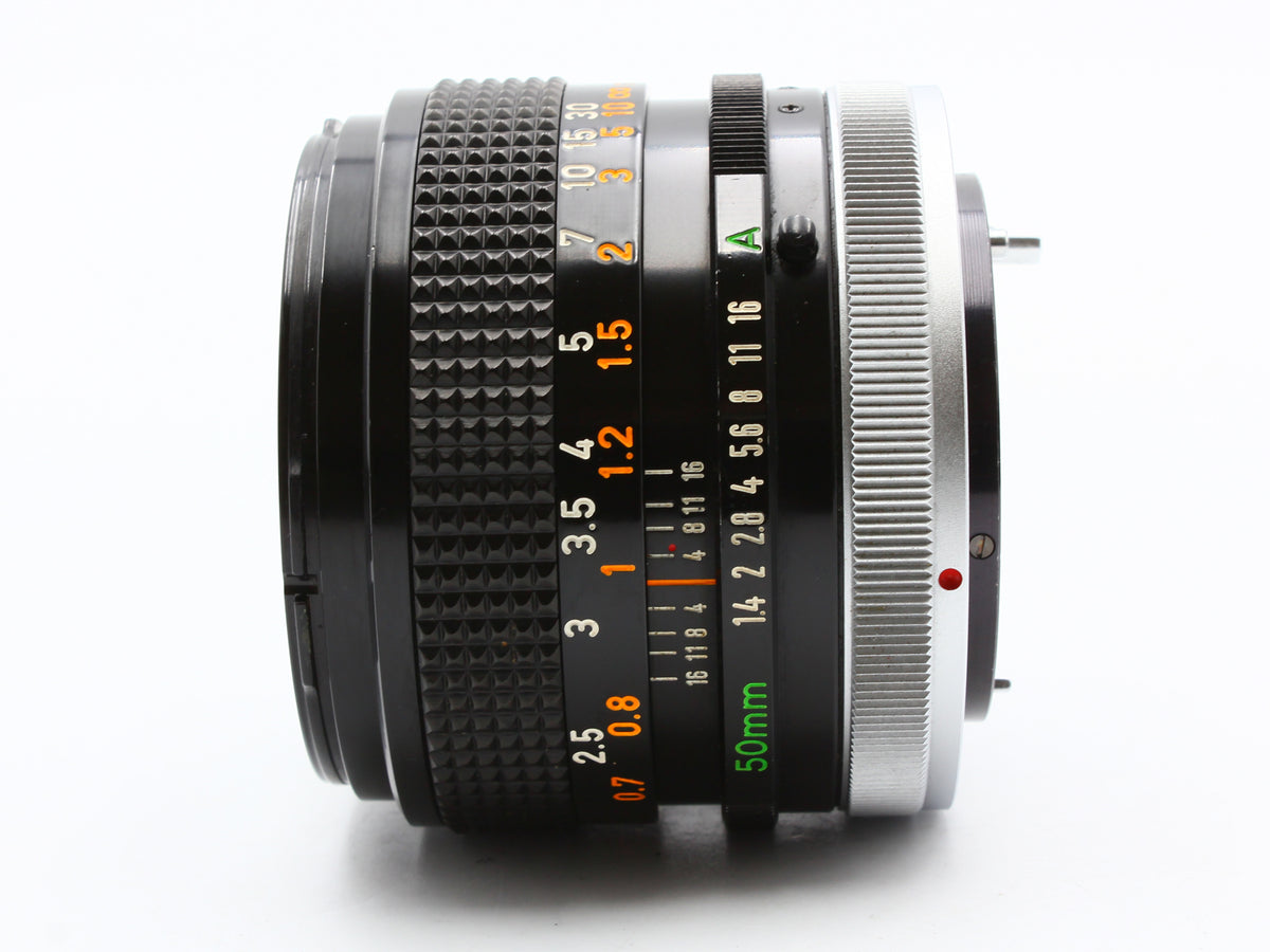 Canon AE-1 35mm SLR Film Camera FD 50mm f/1.4 S.S.C. Lens from JAPAN【Exc+3】