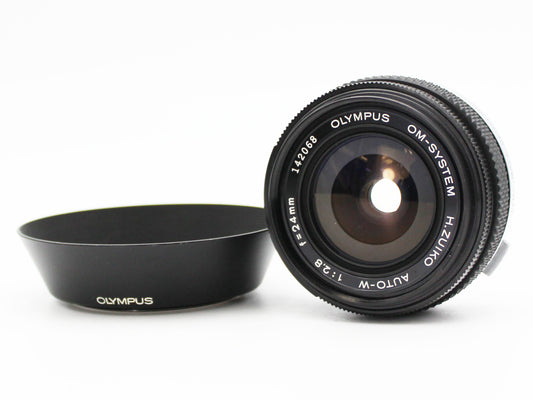 OLYMPUS OM-SYSTEM H.ZUIKO AUTO-W 24mm f/2.8 Lens from JAPAN【Exc+4】