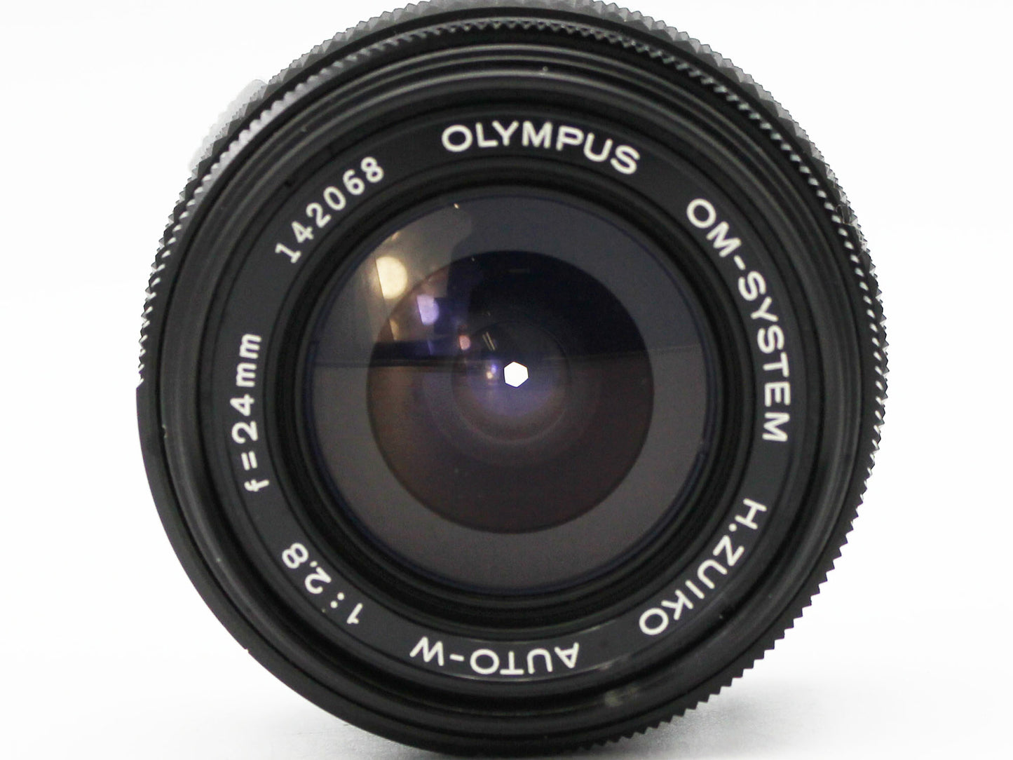 OLYMPUS OM-SYSTEM H.ZUIKO AUTO-W 24mm f/2.8 Lens from JAPAN【Exc+4】