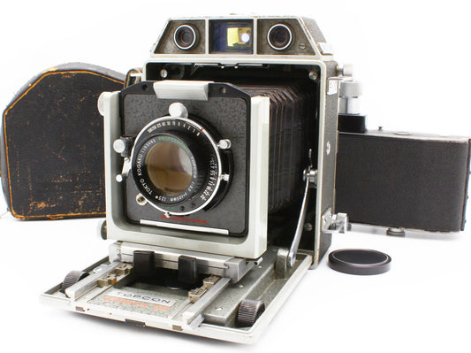 Topcon Horseman 970 Film Camera Pro Topcor 105mm f/3.5 Lens Japan【Very Good】