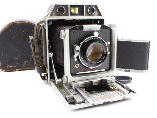 Topcon Horseman 970 Film Camera Pro Topcor 105mm f/3.5 Lens Japan【Very Good】
