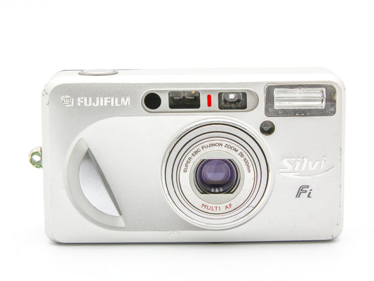 FUJIFILM Silvi Fi Point & Shoot 35mm Film Camera from JAPAN【VeryGood】