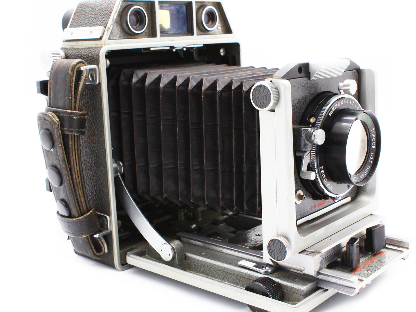 Topcon Horseman 970 Film Camera Pro Topcor 105mm f/3.5 Lens Japan【Very Good】
