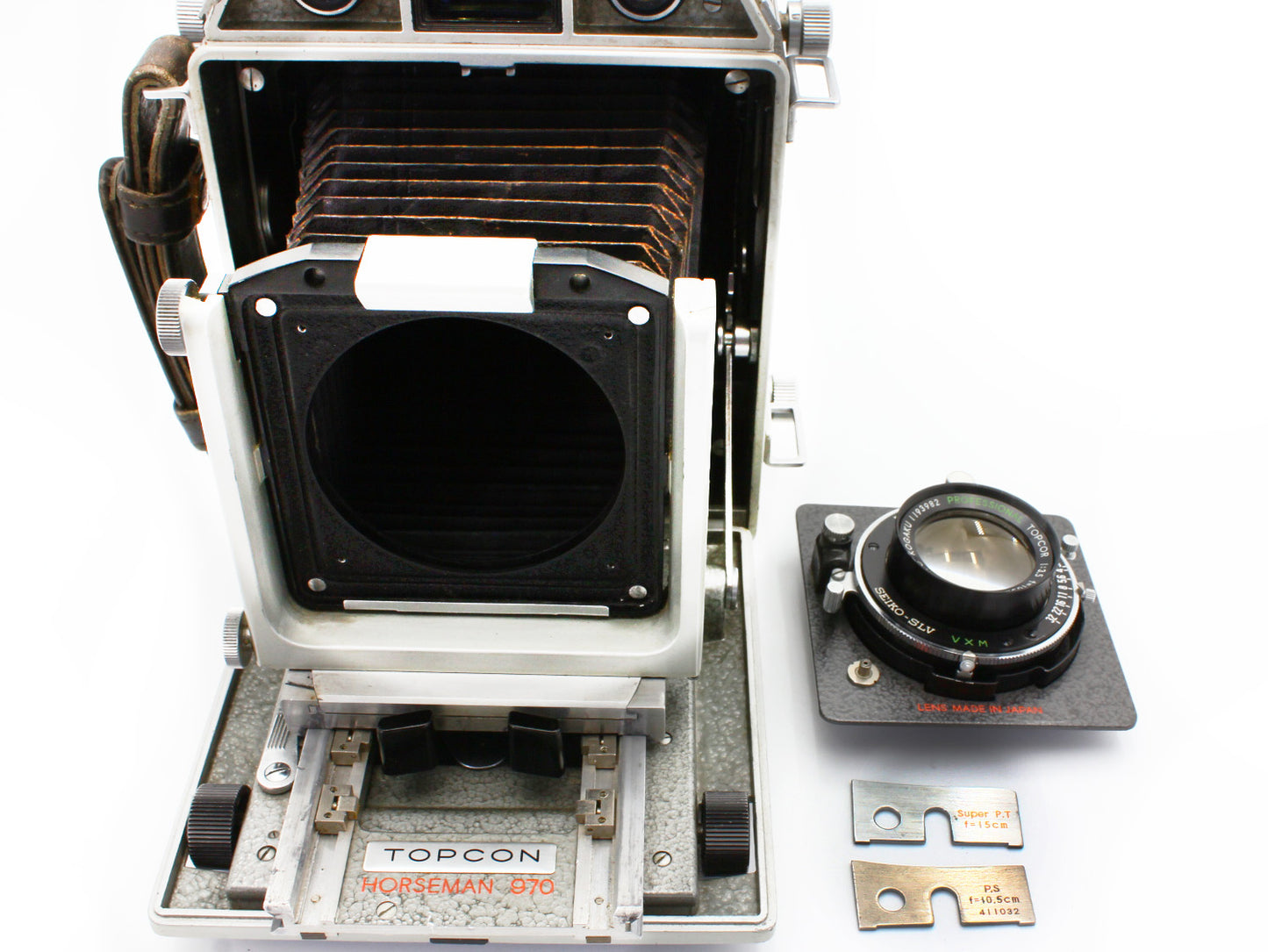 Topcon Horseman 970 Film Camera Pro Topcor 105mm f/3.5 Lens Japan【Very Good】