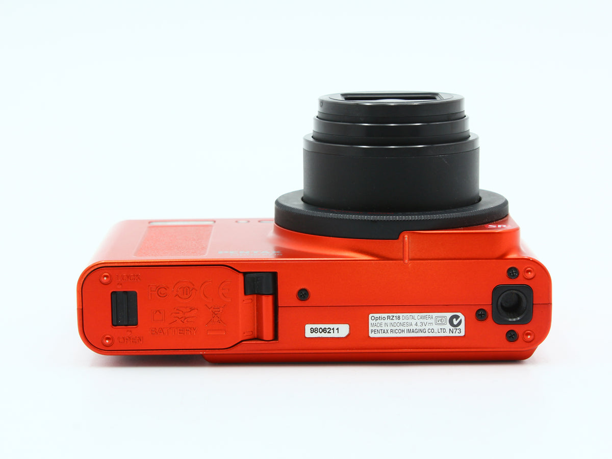 PENTAX Optio RZ18 16.0MP 4.5-81mm f/3.5-5.9 18x Optical Zoom Lens JAPAN【Exc+5】