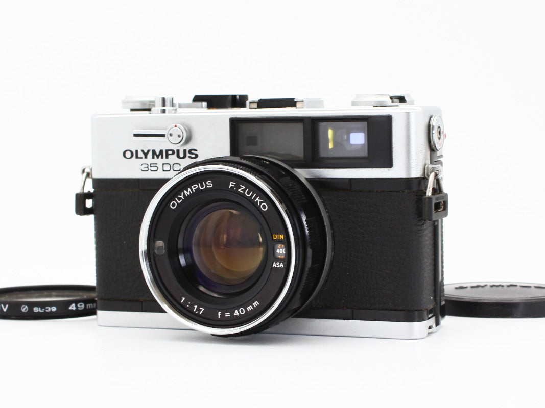 OLYMPUS 35 DC Rangefinder Film Camera F.Zuiko 40mm f/1.7 Lens from JAPAN【Exc+3】