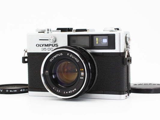 OLYMPUS 35 DC Rangefinder Film Camera F.Zuiko 40mm f/1.7 Lens from JAPAN【Exc+3】