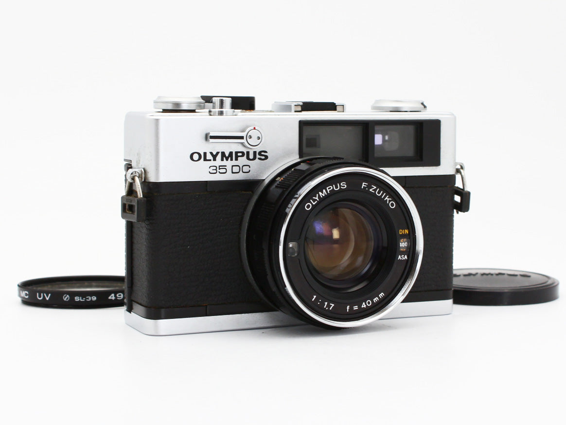 OLYMPUS 35 DC Rangefinder Film Camera F.Zuiko 40mm f/1.7 Lens from JAPAN【Exc+3】
