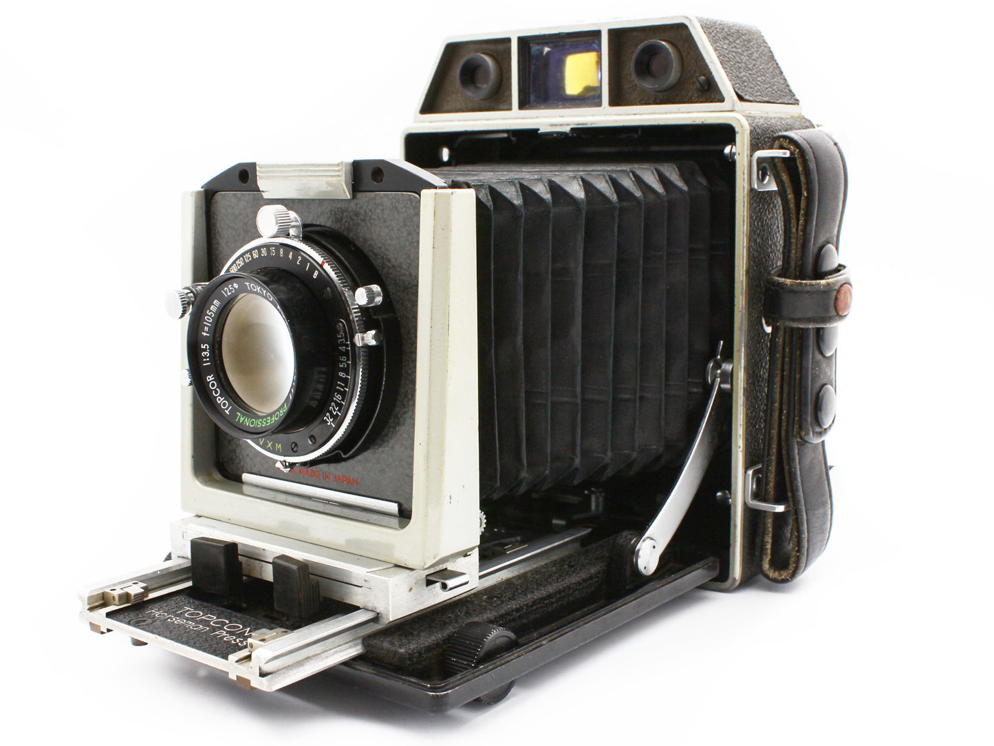 Topcon Horseman Press Film Camera Pro Topcor 105mm f/3.5 Accessories【Very Good】