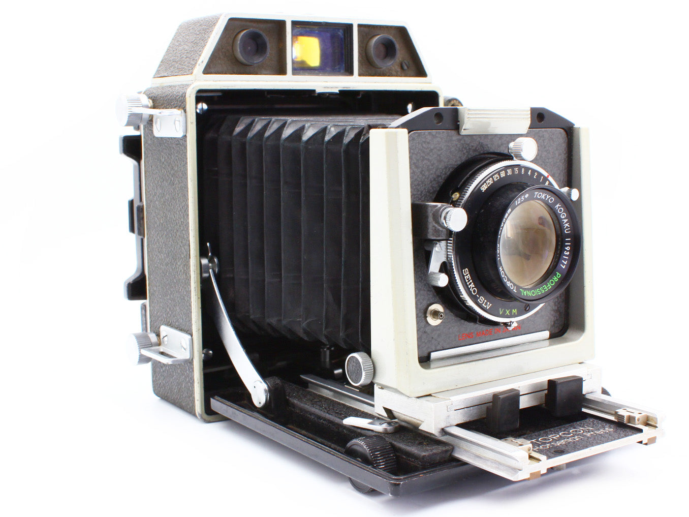 Topcon Horseman Press Film Camera Pro Topcor 105mm f/3.5 Accessories【Very Good】