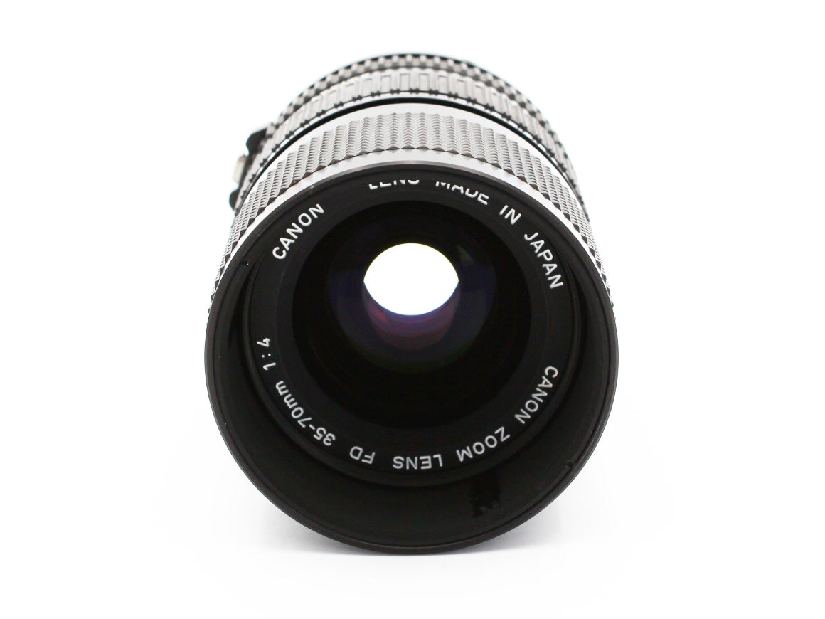 Canon A-1 35mm SLR Film camera NEW FD 35-70mm f/4 MF Zoom Lens from JAPAN【VeryGood】