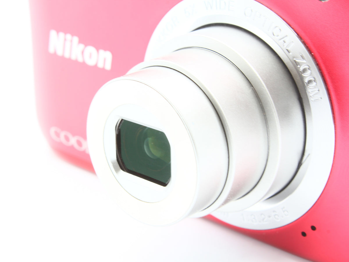 NIKON COOLPIX S2900 Digital Camera 4.6-23mm f/3.2-6.5 5x Zoom Lens JAPAN【Exc+5】