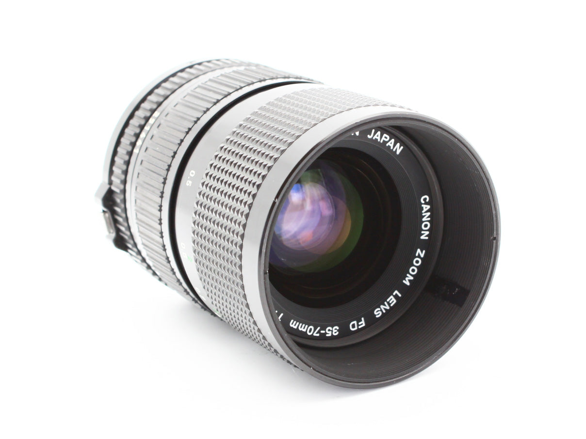 Canon A-1 35mm SLR Film camera NEW FD 35-70mm f/4 MF Zoom Lens from JAPAN【VeryGood】
