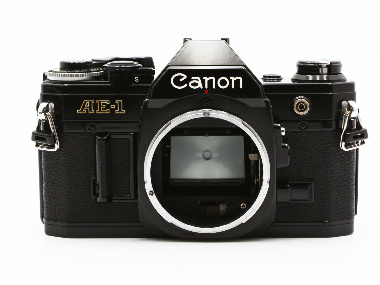Canon AE-1 Film Camera Black FL 50mm f/1.8 NFD 100-200mm f/5.6 Lens JAPAN【Exc+3】