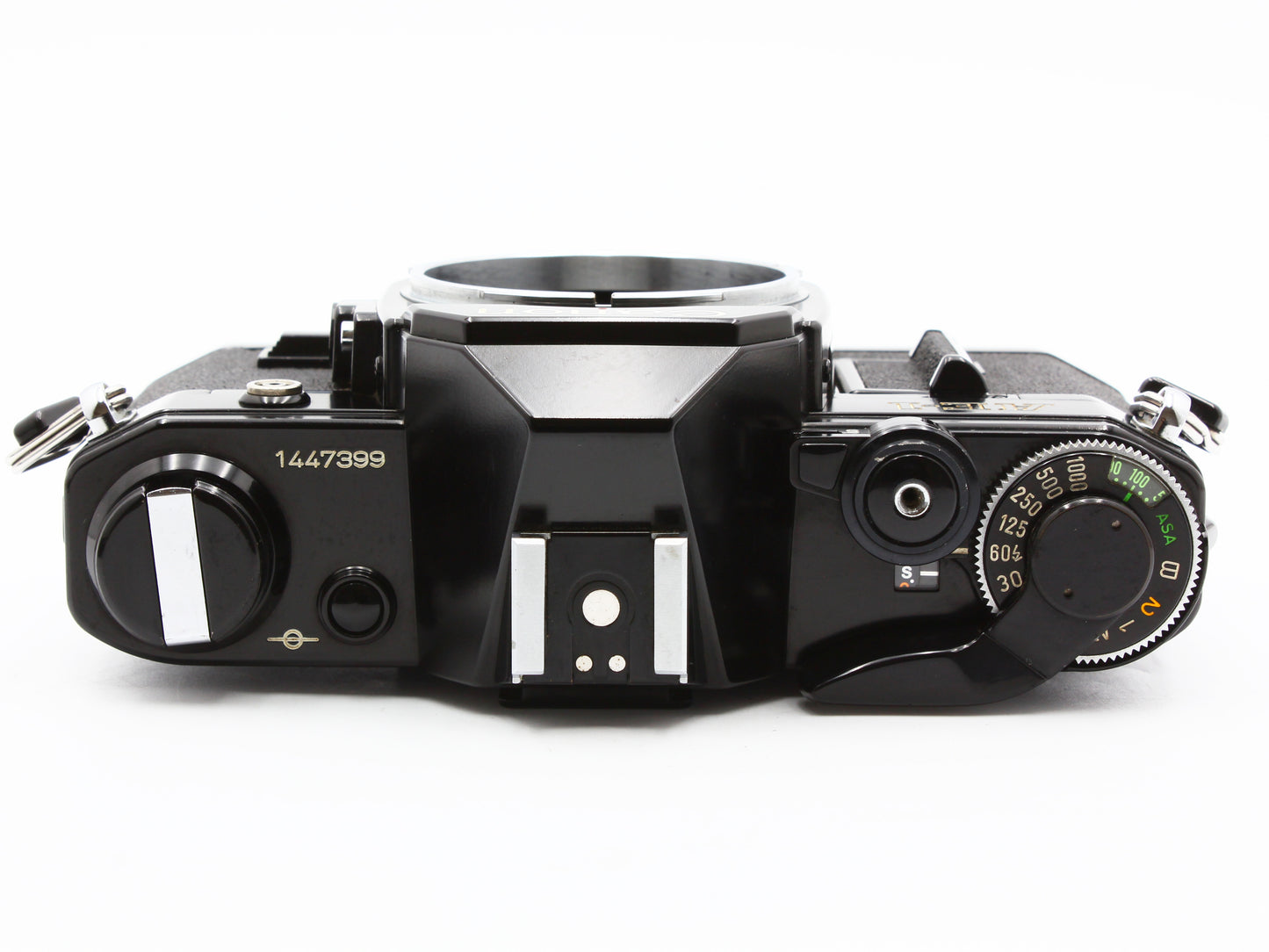 Canon AE-1 Film Camera Black FL 50mm f/1.8 NFD 100-200mm f/5.6 Lens JAPAN【Exc+3】