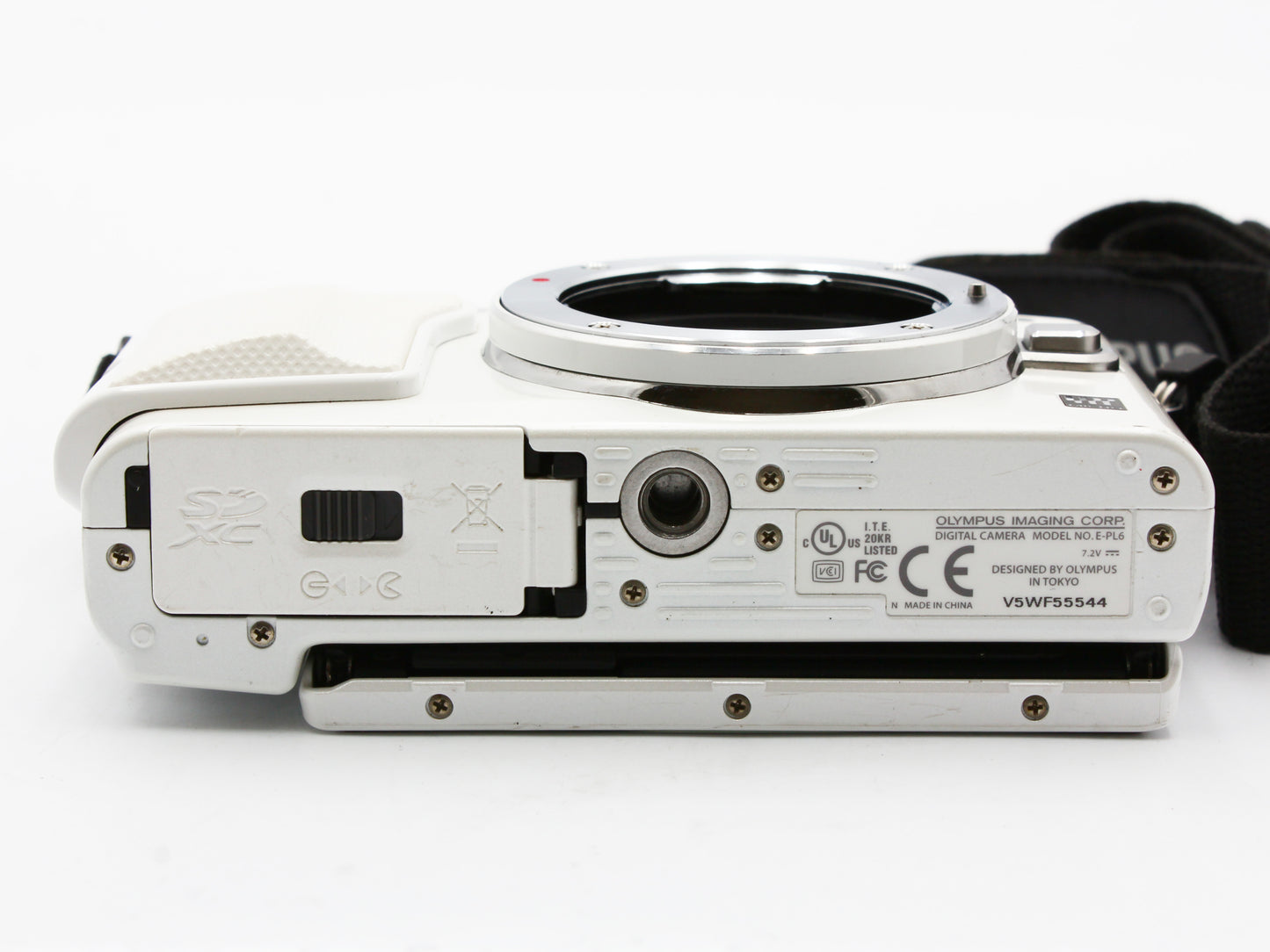OLYMPUS PEN Lite E-PL6 Mirrorless Digital Camera Body White from JAPAN【Exc+4】