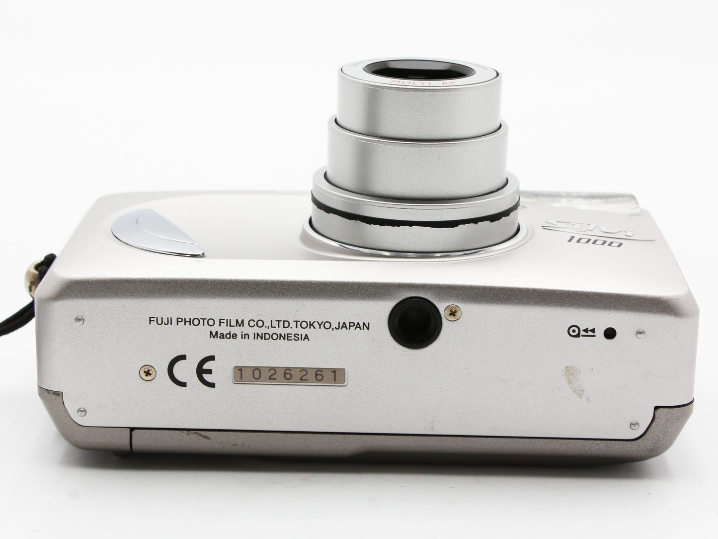FUJIFILM Silvi 1000 Silver 35mm Point & Shoot Film Camera 28-100mm Lens【Exc+4】