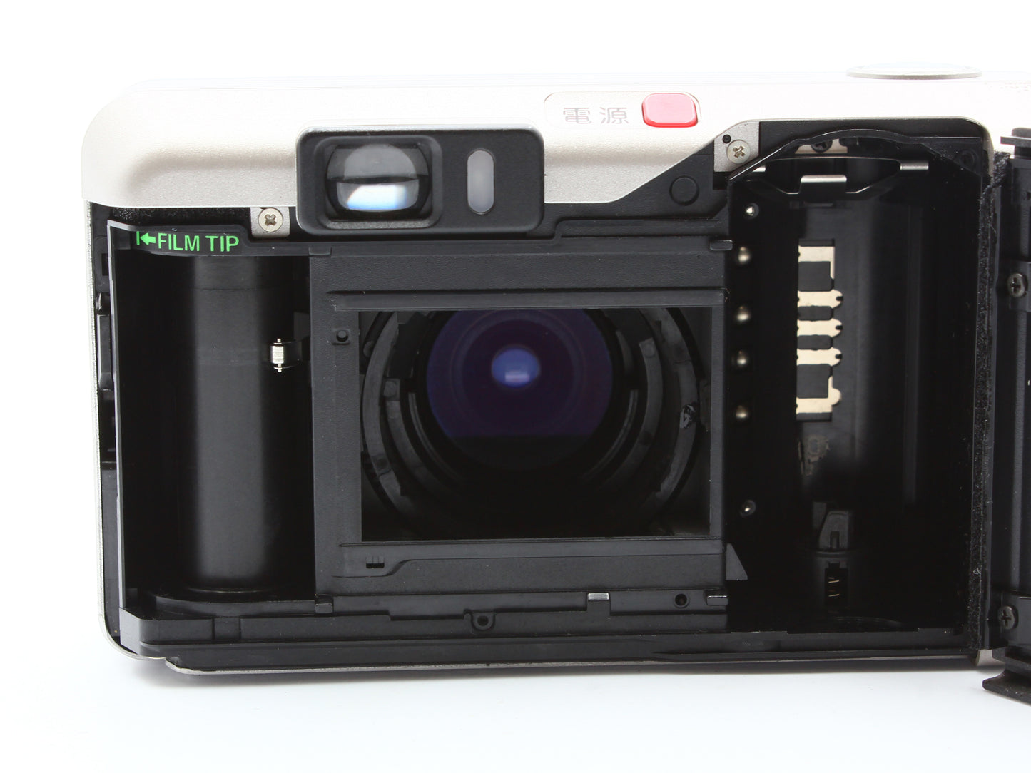 FUJIFILM Silvi 1000 Silver 35mm Point & Shoot Film Camera 28-100mm Lens【Exc+4】