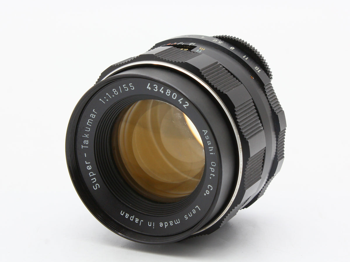 PENTAX SPOTMATIC SP SLR Film Camera Super-Takumar 55mm f/1.8 Lens JAPAN【Exc+3】