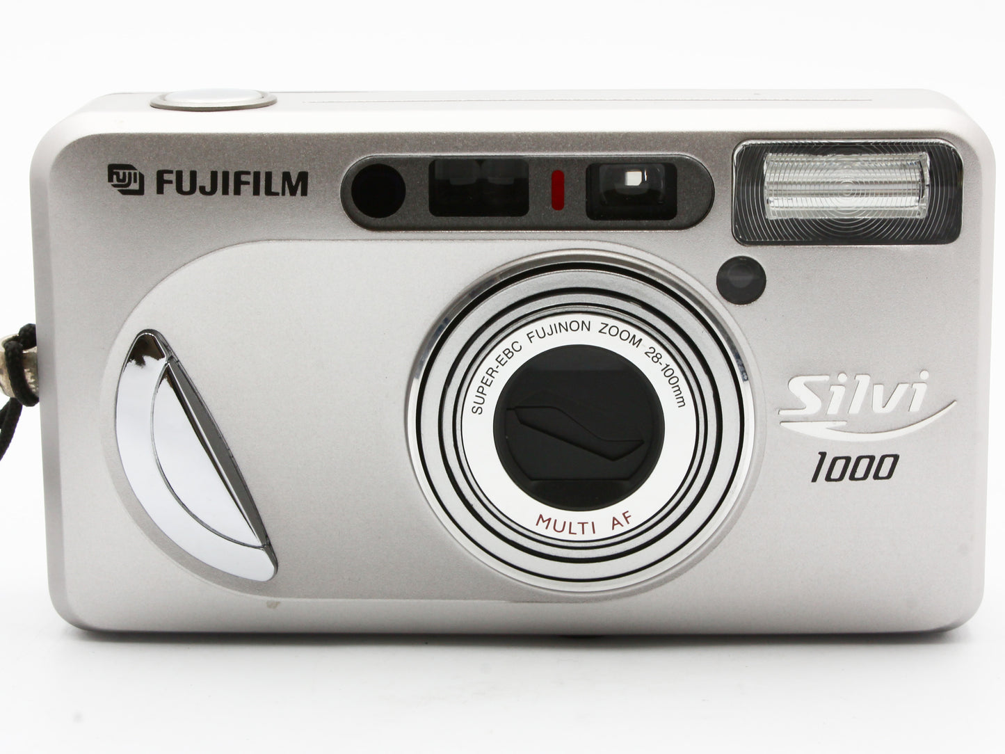 FUJIFILM Silvi 1000 Silver 35mm Point & Shoot Film Camera 28-100mm Lens【Exc+4】