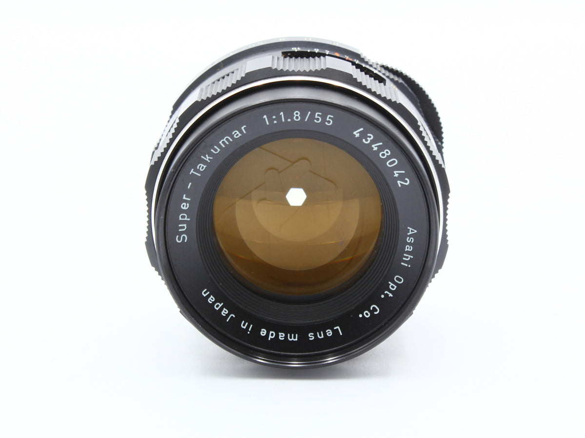 PENTAX SPOTMATIC SP SLR Film Camera Super-Takumar 55mm f/1.8 Lens JAPAN【Exc+3】