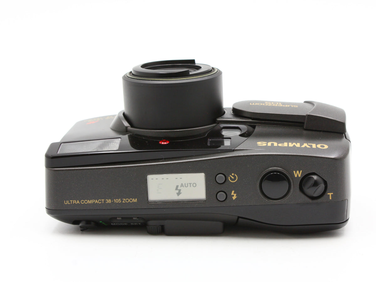 OLYMPUS SUPER ZOOM 105 Point & Shoot 35mm Film Camera from JAPAN【NearMint】
