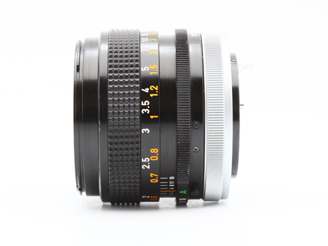 Canon AE-1 SLR Film Camera Black Power Winder A FD 50mm f/1.4 S.S.C. Lens【Exc+4】