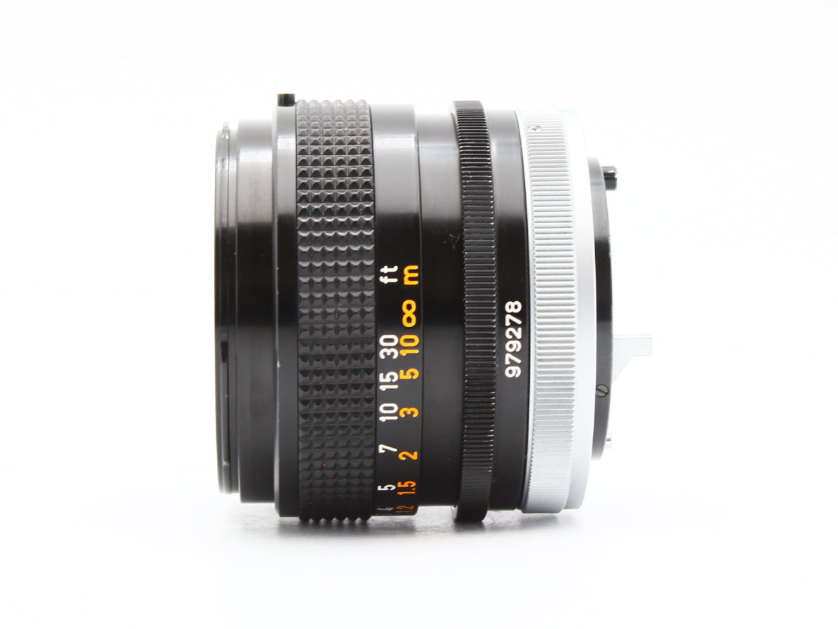 Canon AE-1 SLR Film Camera Black Power Winder A FD 50mm f/1.4 S.S.C. Lens【Exc+4】