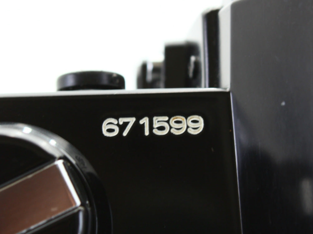 Canon AE-1 SLR Film Camera Black Power Winder A FD 50mm f/1.4 S.S.C. Lens【Exc+4】