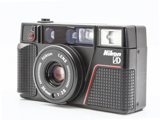 NIKON L35 AD2 Pikaichi Point & Shoot 35mm Film Camera from JAPAN【As-is】
