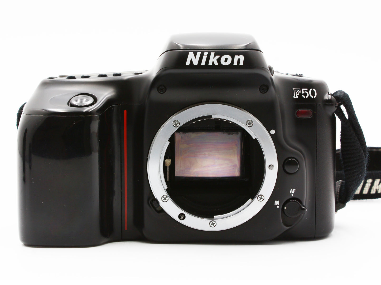 Nikon F50 Black 35mm SLR Film Camera Nikkor 35-80mm Tokina 100-300mm Lens【Exc+4】
