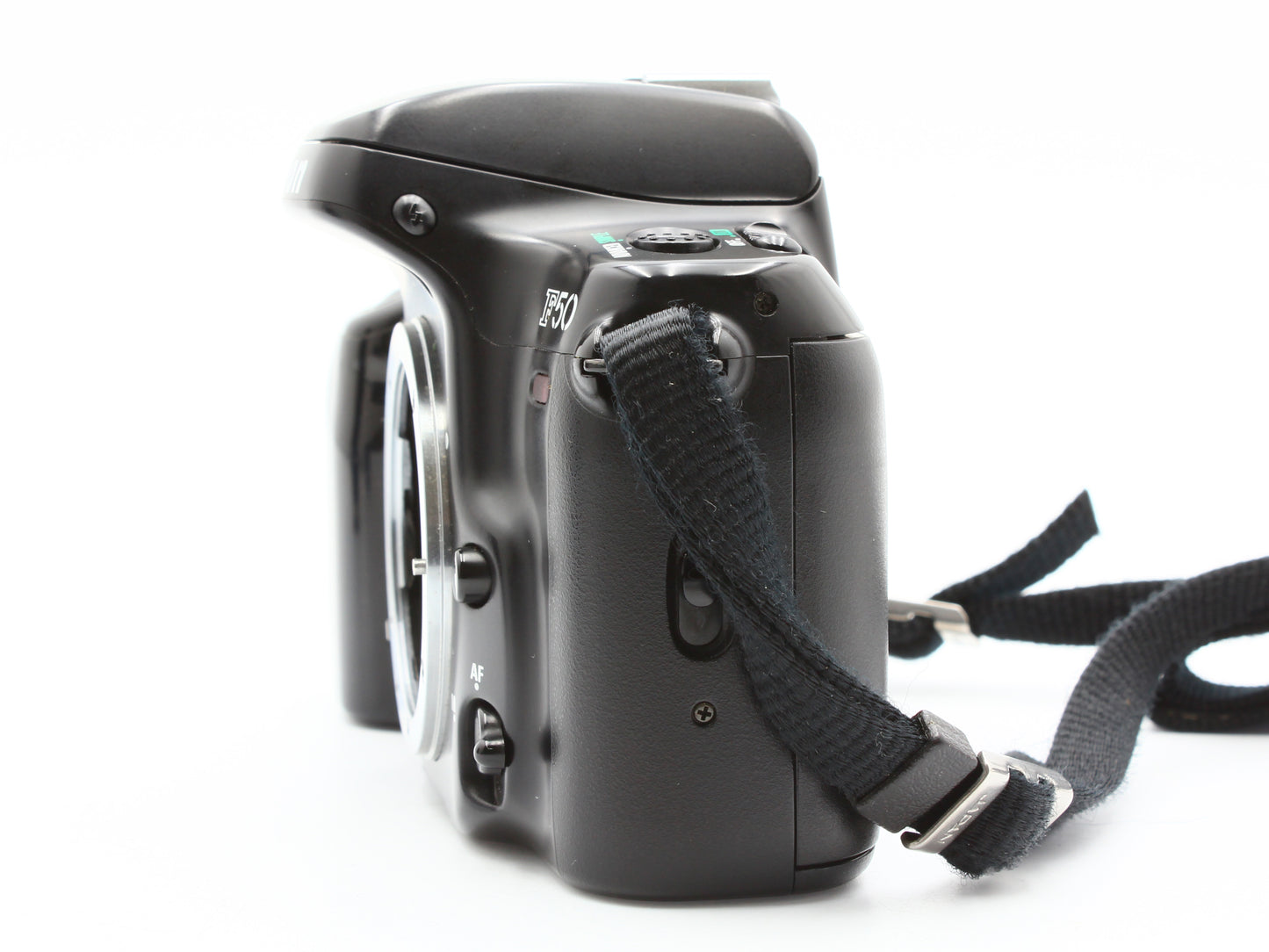 Nikon F50 Black 35mm SLR Film Camera Nikkor 35-80mm Tokina 100-300mm Lens【Exc+4】