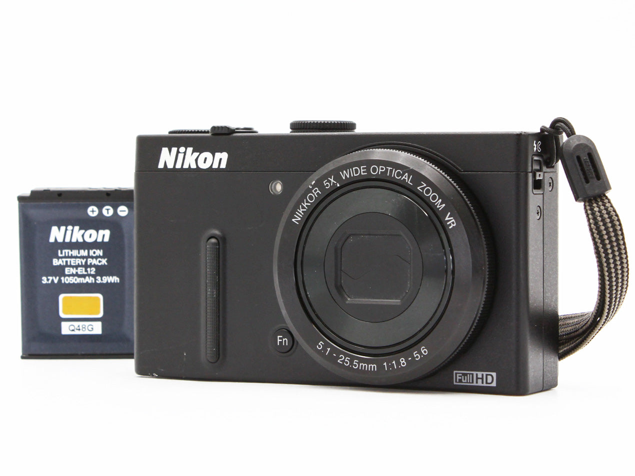 Nikon COOLPIX P330 Black Compact Digital Camera 12.2MP from Japan【Exc+4】