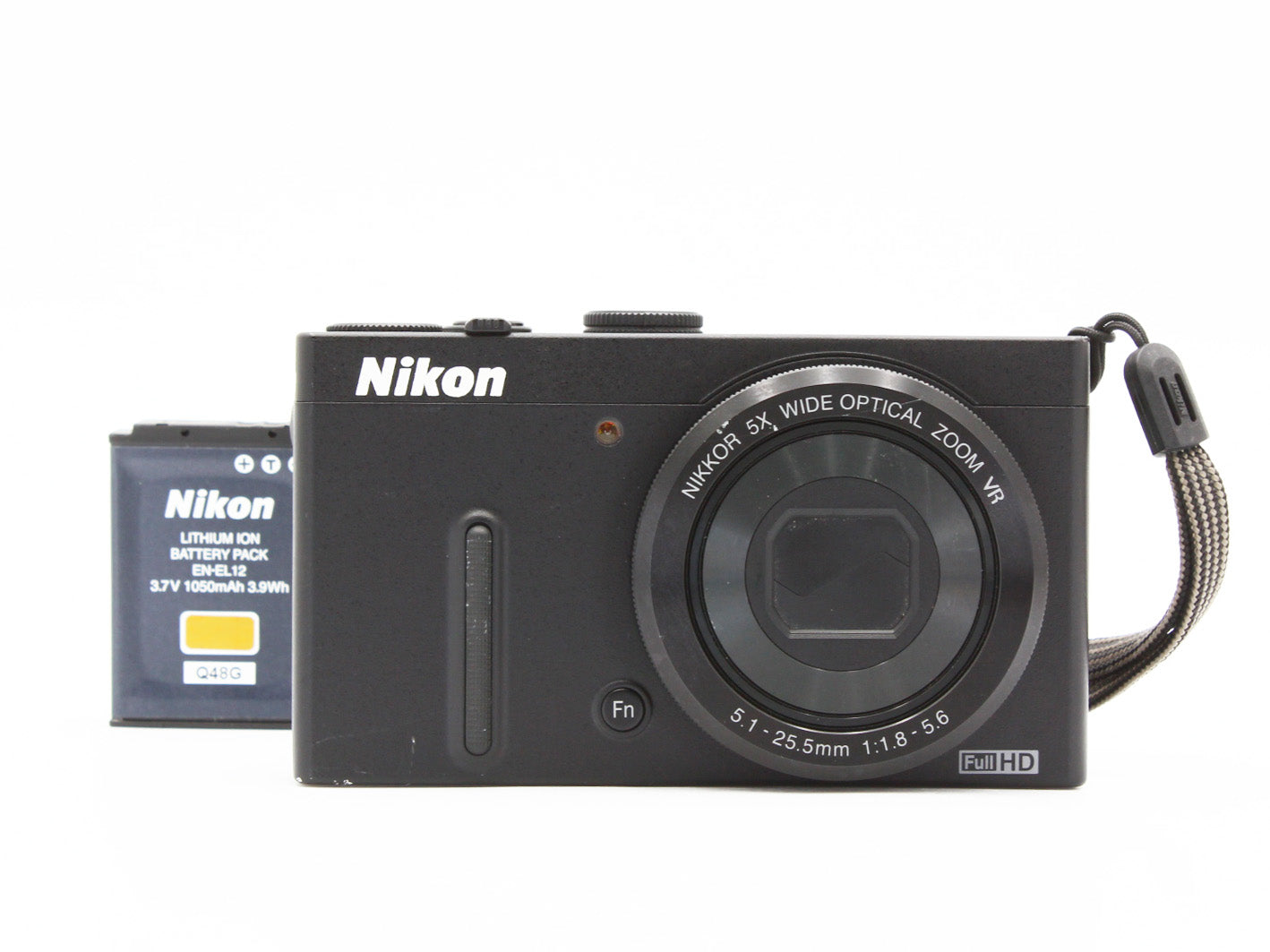 Nikon COOLPIX P330 Black Compact Digital Camera 12.2MP from Japan【Exc+4】