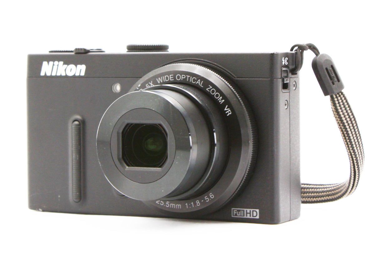 Nikon COOLPIX P330 Black Compact Digital Camera 12.2MP from Japan【Exc+4】