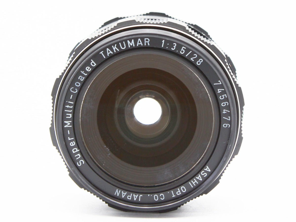 PENTAX Spotmatic SP SLR Film Camera Super-Takumar 28mm f/3.5 Lens JAPAN【Exc+3】