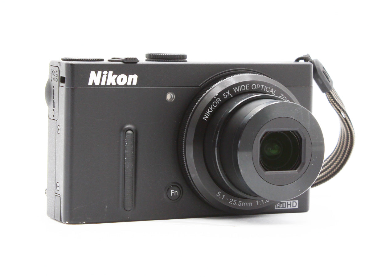 Nikon COOLPIX P330 Black Compact Digital Camera 12.2MP from Japan【Exc+4】
