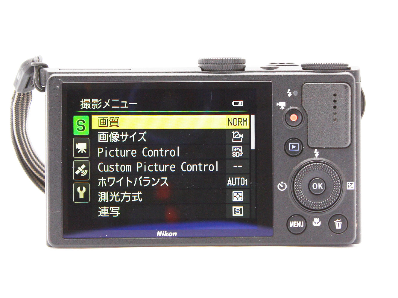 Nikon COOLPIX P330 Black Compact Digital Camera 12.2MP from Japan【Exc+4】