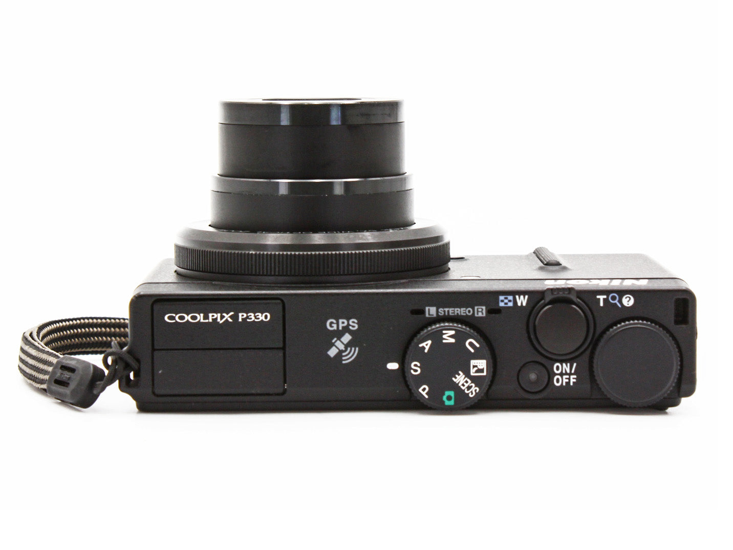Nikon COOLPIX P330 Black Compact Digital Camera 12.2MP from Japan【Exc+4】