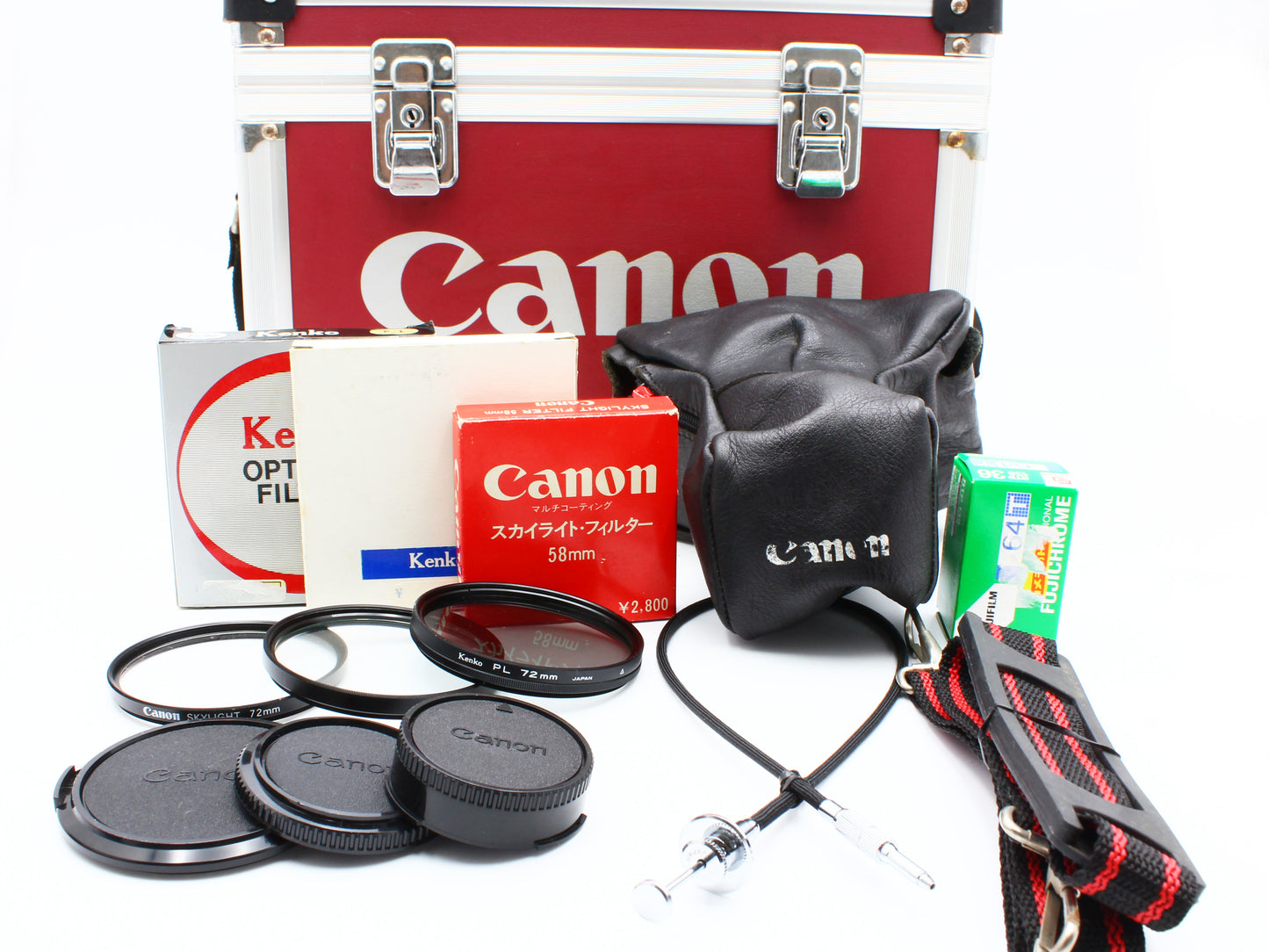 Canon A-1 35mm SLR Film Camera  NewFD 35-105mm f/3.5 Lens from JAPAN【Exc+4】